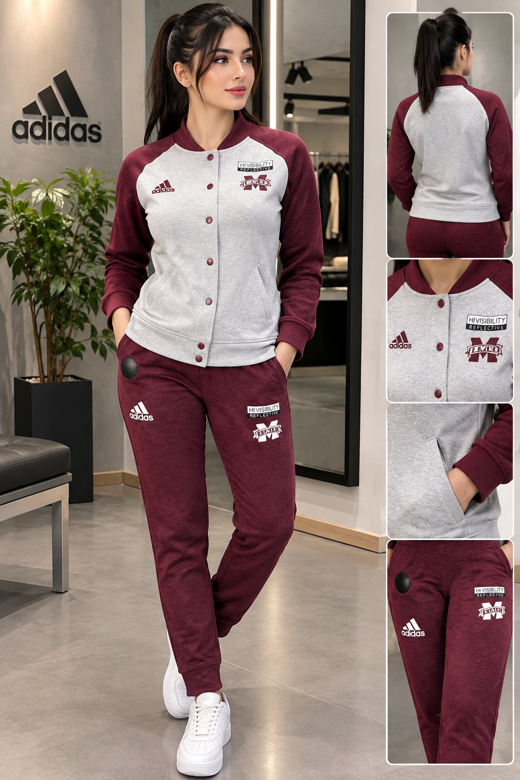 ست ورزشی زنانه برند adidas